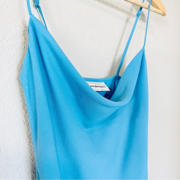 Finders Keepers Calypso Midi Dress Blue Xxs NWT - Picture 5 of 9